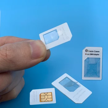 SIM Kortelės Adapteris, 4 in 1 mikro sim adapteris su Eject Pin Klavišą Mažmeninė Pakuotė