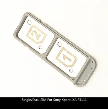 SIM Kortelės Dėklas Turėtojas Jungties Lizdo adapteris, skirtas Xperia XA F3111 F3113 F3115 F3112 F3116 Dual