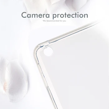 Skaidrus Vandeniui Case For Samsung Galaxy Tab 4 7.0 LTE T230 T235 Tab4 SM-T230 T231 SM-T231 Ultra-plonas Minkštos TPU Aišku, Padengti
