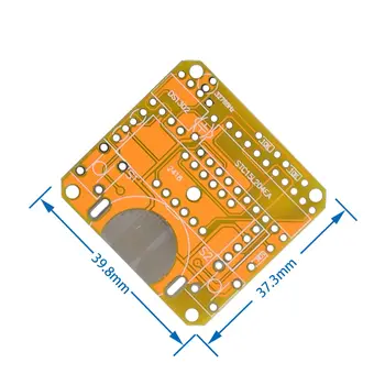 Smart Elektroninių single-chip LED laikrodžiai elektroninis laikrodis rinkinys 