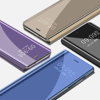 Smart flip case for Samsung Galaxy Note 10 Plius 10 Pastaba lite Veidrodis Odos raštas dangtelis, skirtas 