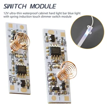 Smart Home LED Šviesos Juostelės Touch Sensorius Jungiklis Capacitive Spyruoklės Jungiklis LED Dimmer, Jungiklis 9-30W 24V 3A
