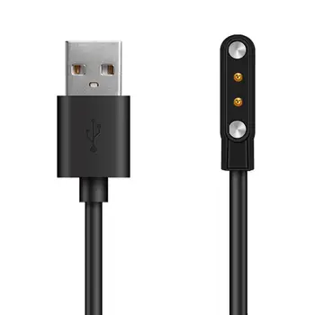 Smart Žiūrėti USB Įkrovimo Kabelis, Doko Įkroviklis Adapteris Magnetinis pagrindas Laido Viela Greito Įkrovimo už Haylou Saulės LS05 Sporto Žiūrėti