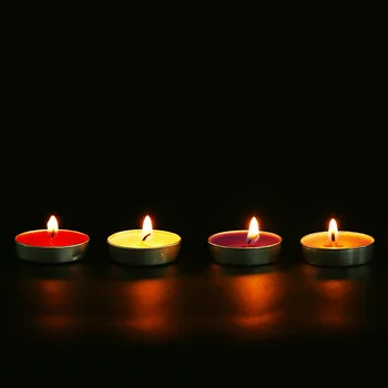 Snailhouse Pasiūlyti Išpažinties Gimtadienio Nerūkomojo Aromaterapija Arbatos Vaškas 10/Box Popieriaus Langelį Maža Žvakė Švytuoklės Šalies Apvali Žvakė