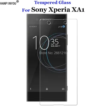 Sony XA1 Grūdintas Stiklas 9H 2.5 D Premium Screen Protector, Plėvelės Sony Xperia XA1 / Dual G3112 G3116 G3121 G3123 G3125 5.0
