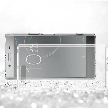 Sony Xperia XZ Premium Atveju Itin skaidraus Akrilo + Silikono Šarvai Hibridas Galinį Dangtelį Sony XZ Premium G8141 G8142 Atvejais KARŠTO