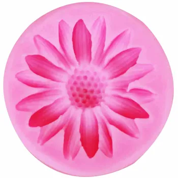 Sophronia UV Sakai Papuošalai Skysto Silikono Formos Chrizantemų Daisy Gėlių Žavesio Pakabukas 