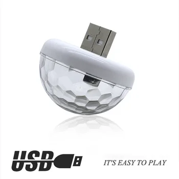 Spalvotų USB LED Automobiliu Interjero Apšvietimo Rinkinys Atmosfera, Šviesos, Neoninė Spalvinga Apdaila Lempos Automobilių Stiliaus Mini Nešiojamas Priedai