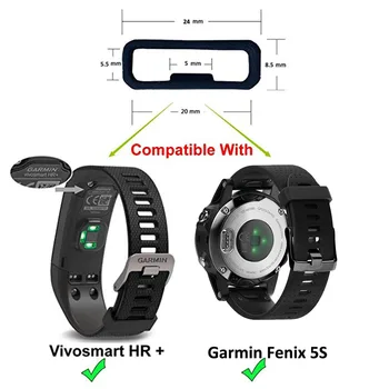 Sportas žiūrėti Silikono žiedas Garmin Vivoactive 3 4 HR Mk1 Smart Watch Band Garmin Venu KV. Perkelti 3 Luxe Apyrankė Priedai