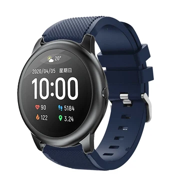 Sporto Silikono Watchband Dirželis Xiaomi Haylou Saulės LS05 Išmaniųjų Laikrodžių Apyrankės Juosta Mados Pakeitimo Apyrankė Correa