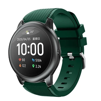 Sporto Silikono Watchband Dirželis Xiaomi Haylou Saulės LS05 Išmaniųjų Laikrodžių Apyrankės Juosta Mados Pakeitimo Apyrankė Correa