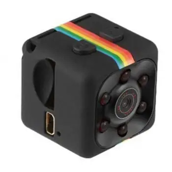 SQ11 Mini Kamera 720-1080P Jutiklis Veiksmų Kamera, Naktinio Matymo Kamera Judesio DVR Mikro Kamera, Sporto DV Vaizdo mažas cam