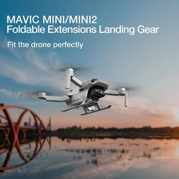 STARTRC Mavic Mini 2 važiuoklės Kojų, Sulankstomas Slysti Koja Extender DJI Mavic Mini Skristi Daugiau Combo Drone Priedai