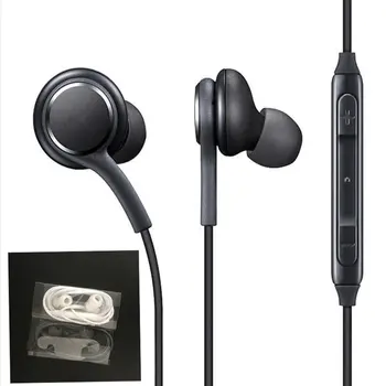 Stereo Sporto In-Ear Ausinės Su Mic 3.5 Mm Valdymo Dėžutė Laidinė Laisvų Rankų Įranga Samsung Galaxy S8 S8Plus