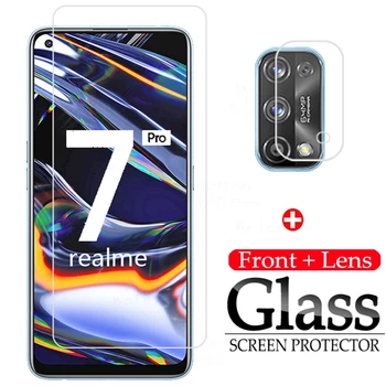 Stiklo Kolega Realme 7 Pro Screen Protector dėl Realme 7Pro nekilnojamojo mi Kameros Stiklo Realme7Pro realme7 pro apsauginės plėvelės