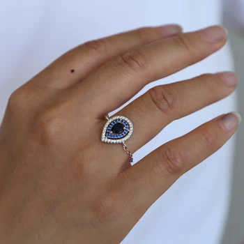 Subtilus spalvos cz grandinės žiedas reguliuoti dydį Europos, Jav karšto pardavimo 2018 m. naujo dizaino moterų vestuvių piršto žiedai, papuošalai