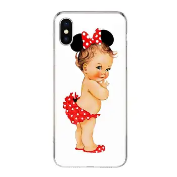 Super Baby mama Mergaitės tėtis Padengti Telefono dėklas Skirtas iPhone 11 12 Mini Pro 7 6 X 8 6S Plus XS MAX + XR 5S SE 10 Dešimt Meno TPU Coque 