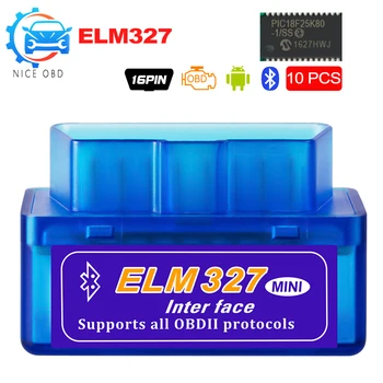 Super Mini ELM327 OBD2 V1.5 Chip PIC18F25k80 