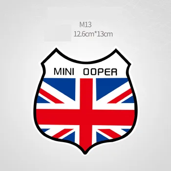 Sąjungos Jack Lipdukai Lipdukas Langų Dekoro Mini Cooper Vienas Tautietis F55 F56 R55 Toksiškas Gyvūnijai R56 R60 F60 Automobilių Optikos Reikmenys