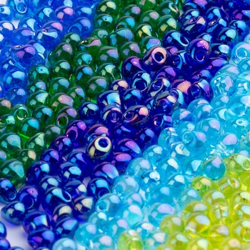TAIDIAN 3.4 MM Miyuki Lašas Granules Prancūzija Beadswork Parduotuvėje Matinė Spalva Perles Gamybos de Bijoux 20grams Apie 400 Vienetų
