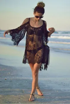 TDFunlive Saida De Praia 2020 Paplūdimio Cover Up Pareo Playa Coverup Suknelė Vestido Livre Maudymosi Kostiumėlį Dėvėti Maudymosi Kostiumai Bei Kelnaitės Nėriniai Moterų Paplūdimio