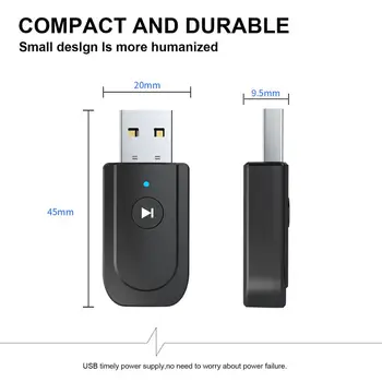 Tebe USB Bluetooth 5.0 Adapteris Mini 
