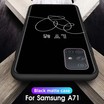 Telefono dėklas Samsung Galaxy A51 A71 5G A50 A70 A11 A21s A31 A41 A91 Kvantinė Padengti Repo RM JIMIN JIN SUGA J TIKIMĖS, Minkštas Atvejais