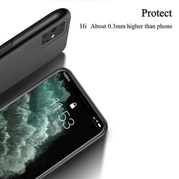 Telefono dėklas Samsung S21 Ultra Atveju S21 Plius Padengti Magnetinio Moire Odos TPU Silikono Rėmo Atveju 