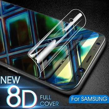 Telefonų Ekrano Apsaugas Hidrogelio Plėvelės Samsung Galaxy S6 S7 S2, S8 Plius Apsauginė Plėvelė Samsung S5 S4 Mini S3 Neo S III