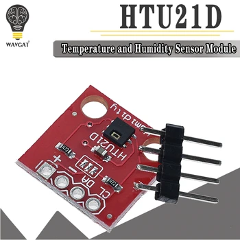 Temperatūros ir Drėgmės Jutiklis GY-213V-HTU21D HTU21D I2C Pakeisti SHT21 SI7021 HDC1080 Modulis