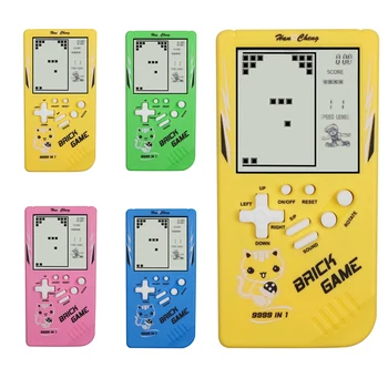 Tetris Rankiniai Žaidimas grotuvas, LCD Elektroninių Žaidimas Žaislai Kišenėje Žaidimų Konsolės Klasikinių Vaikystės Dovanų