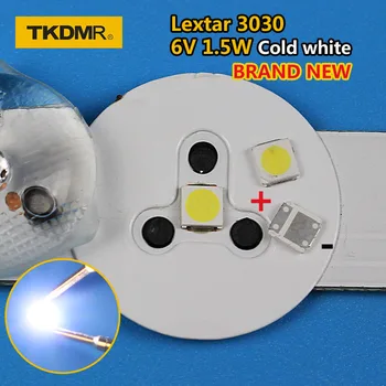 TKDMR 100vnt Lextar LED Backlight High Power LED 1.8 M 3030 6 V šaltai balta 150-187LM PT30W45 V1 TV Taikymas 3030 smd led diodų