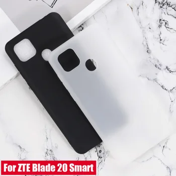 TPU Telefono dėklas, skirtas ZTE Blade 20 Smart Anti-knock Apsaugos Galinio Dangtelio ZTE Blade 20 Smart 2019 V1050 6.49
