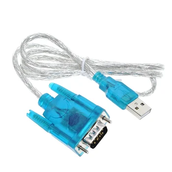 TZT HL-340 Naujas USB į RS232 (COM Port Serijos PDA 9 pin DB9 Kabelio Adapteris paramos Windows7-64