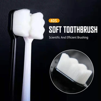 Ultra-fine dantų šepetėlį po Gimdymo Soft Wave Super Fine Šepetėlių Versijos Aplinkai Sveikata Kelionės Nešiojami Dantų šepetukas