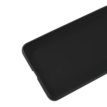 Ultra Plonas Juodas Matinis Minkštas Silicio TPU Case for iPhone XS Max XR X 7 8 Plius 6 6S Plius 12 11 Pro Max Galinį Dangtelį Minkštas Telefono dėklas