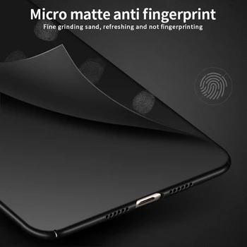 Ultra Plonas Sunku, PC Case For iPhone 12 11 Pro Max Telefono dėklas Slim Matinis Atgal Apsauginis Dangtelis skirtas iPhone 12 Mini atsparus smūgiams