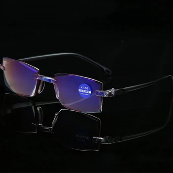 Ultralight Taškus Akiniai Skaitymui Vyrų Kovos su Mėlyna Šviesa Kompiuterio akiniai Presbyopia Moterų antiblue akiniai +1.5 +2.0 +2.5