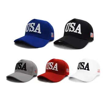 Unisex Lauko Pirmininkas Koziris 2020 Kampanijos Beisbolo kepuraitę JAV 45 jav Vėliava 3D Išsiuvinėti Reguliuojamas Snapback Sunkvežimio vairuotojas Hat