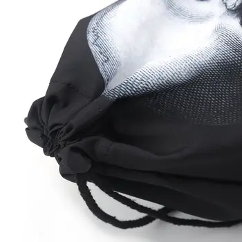 Unisex Vandeniui String Raišteliu Kuprinė 3D Spausdinimo Maišas Sporto Mokyklos Batų Krepšys moterims ir vyrams 2018