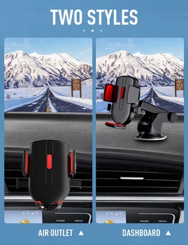 Universalus Automobilinis Telefono Laikiklis IPhone X XS 8 7 Plus Automobilių Mount Telefono Prietaisų Stendas, Automobilių Mobiliojo Laikiklis Auto Interjero Priedai