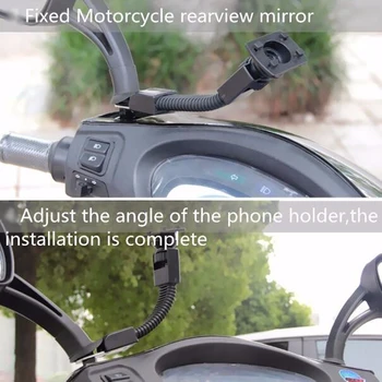 Universalus Smartphone Atveju Reikmenys Parama Motociklas Dviratis Mobiliojo ryšio Telefono Turėtojas Stovėti Vandeniui atvejo/phoneholder