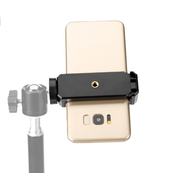 Universalus Telefono Trikojo Stovo Selfie Adapteris Digtal Kameros Laikiklis Ląstelių Įrašą Turėtojas Vertikalus Stovas Black