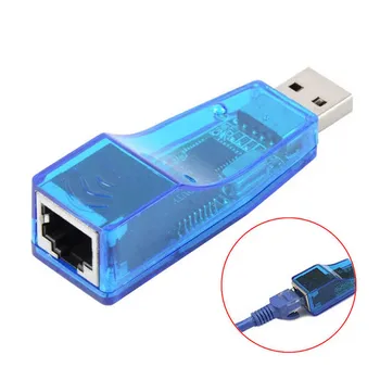USB 2.0 LAN RJ45, Ethernet 10/100 mbps Tinklams, Kortelės Adapteris, skirtas Win8 PC VH99