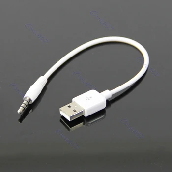 USB 3,5 mm Duomenų Sinchronizavimo Įkrovimo Kabelis Adapteris, skirtas Apple iPod Shuffle 2-oji #221