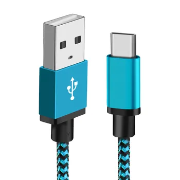 USB C Tipo Kabelis 1M 2M 3M Greito Įkrovimo usb 3.0 kabelį, Tipas c, duomenų Laidas, Kroviklis, usb-c 