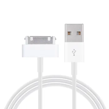 USB Kabelis, Skirtas iPhone 4 s 4s 3GS 3G iPad 1 2 3 iPod Nano itouch 30 Pin Greito Įkrovimo USB Kabelis, Įkroviklis Adapteris Duomenų Sinchronizavimo Laidas