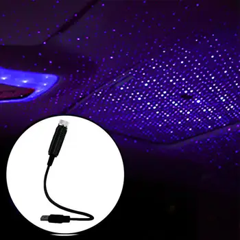 USB LED Sukasi Projektorius Žvaigždėtas Dangus Naktį Lempos Romantiška Projekcija Šviesos Dangaus Romantišką Naktį, Šviesos, Naujumo