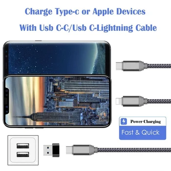 USB Male į USB C Tipo Moterų OTG Adapteris Keitiklis Tipas-c Laido Adapteriu Kompiuterio, Telefono Adapteris, Skirtas 