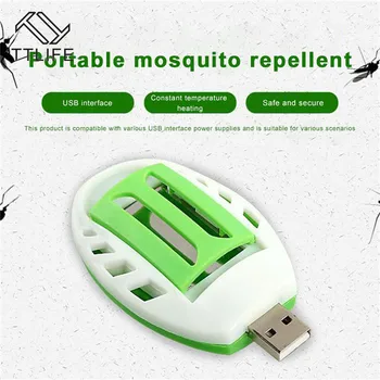 USB Uodų Žudikas Elektros Uodų Repeller Nešiojamų Saugos Vasaros Miego Atstumiantis Smilkalų Šildytuvas Vabzdžių Kenkėjų Kontrolės